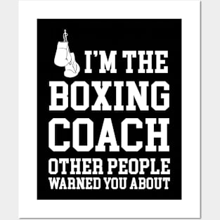 Boxing coach Posters and Art